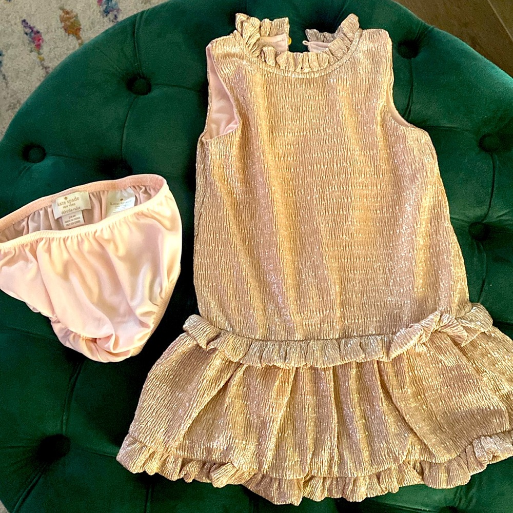 Gold kate spade fancy dress